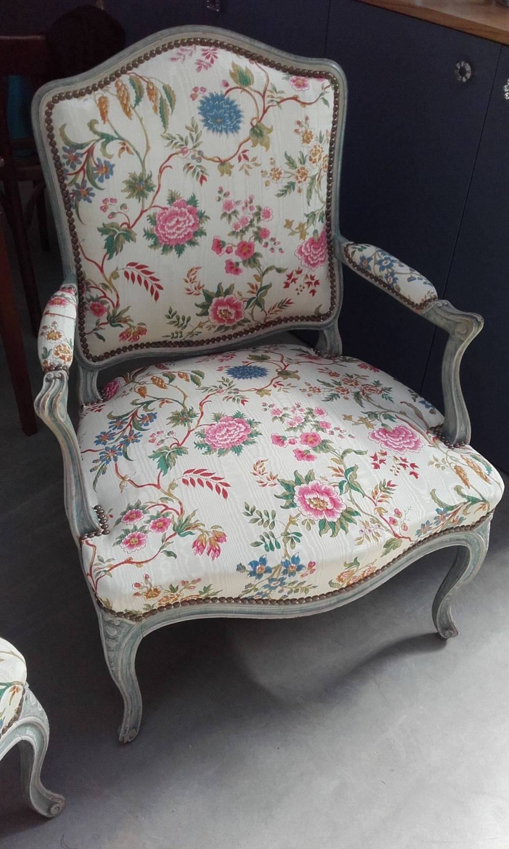 Tapisserie fauteuil